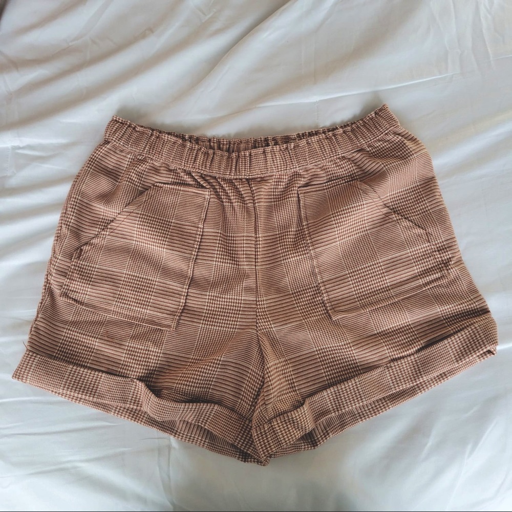 Brown shorts